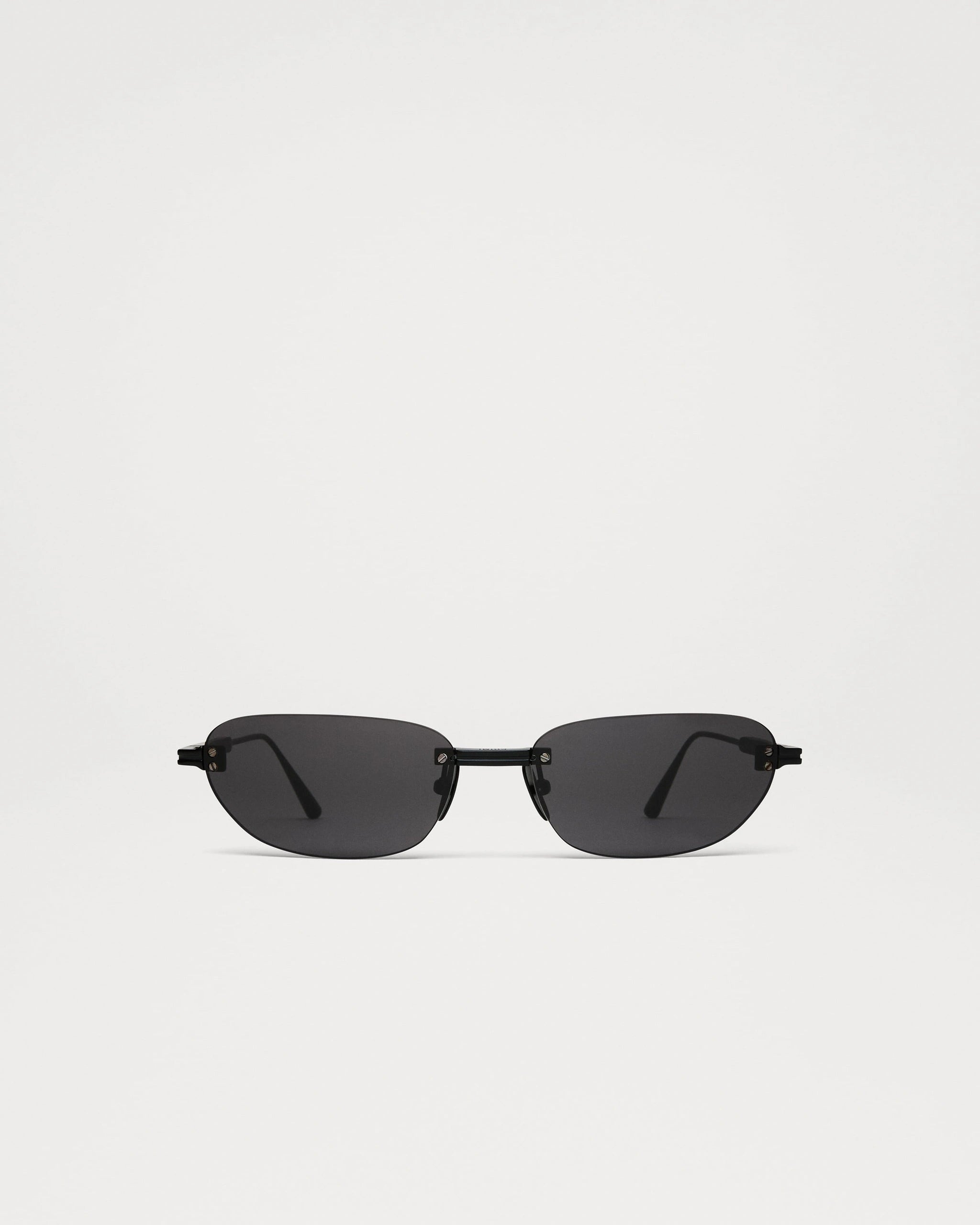 Rimless Oval (BLACK)