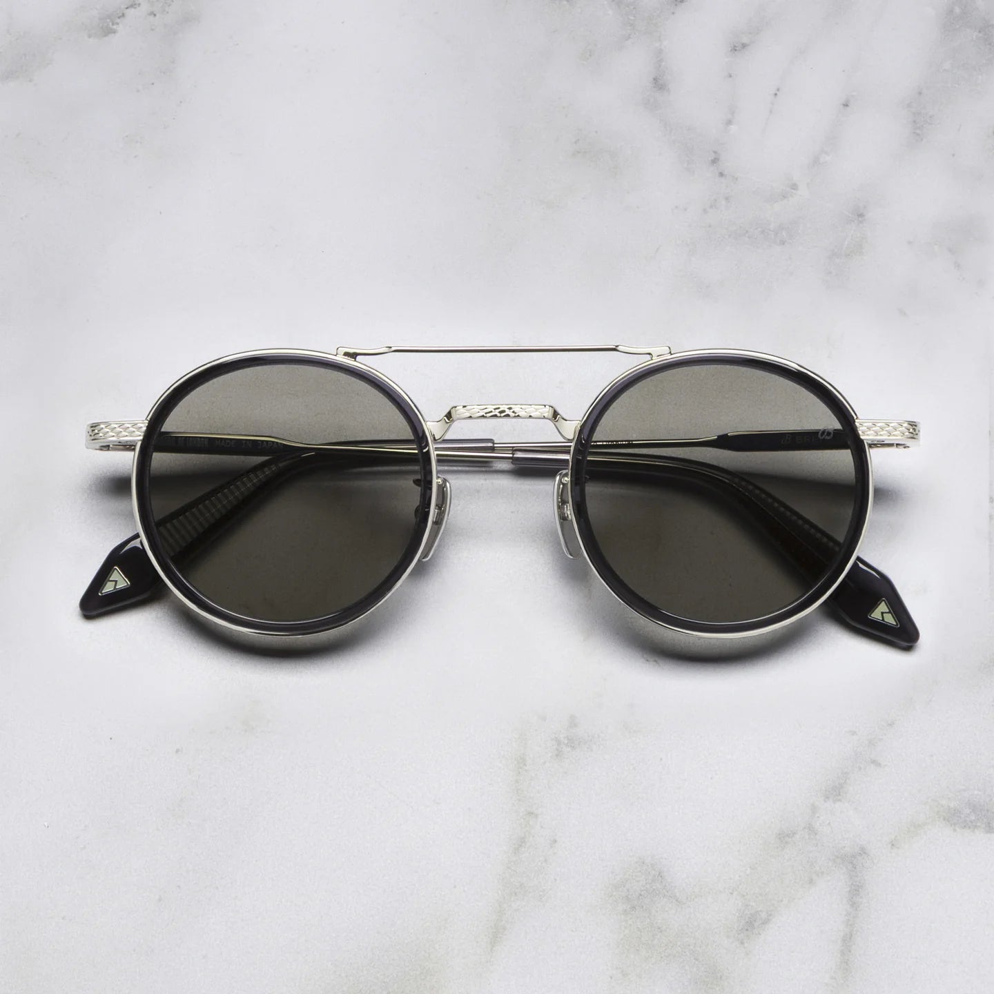 BREITLING TITANIUM ROUND SUNGLASSES