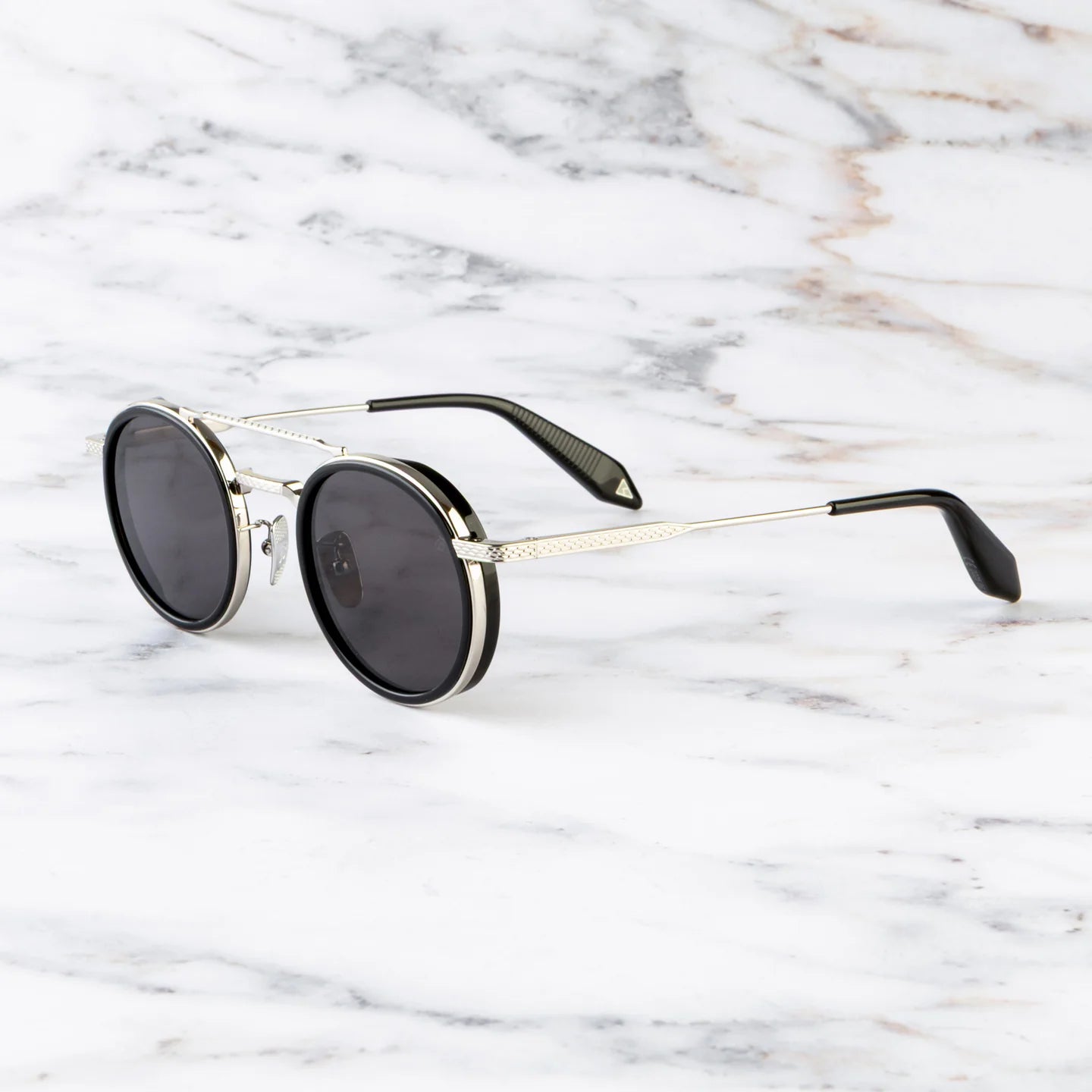 BREITLING TITANIUM ROUND SUNGLASSES
