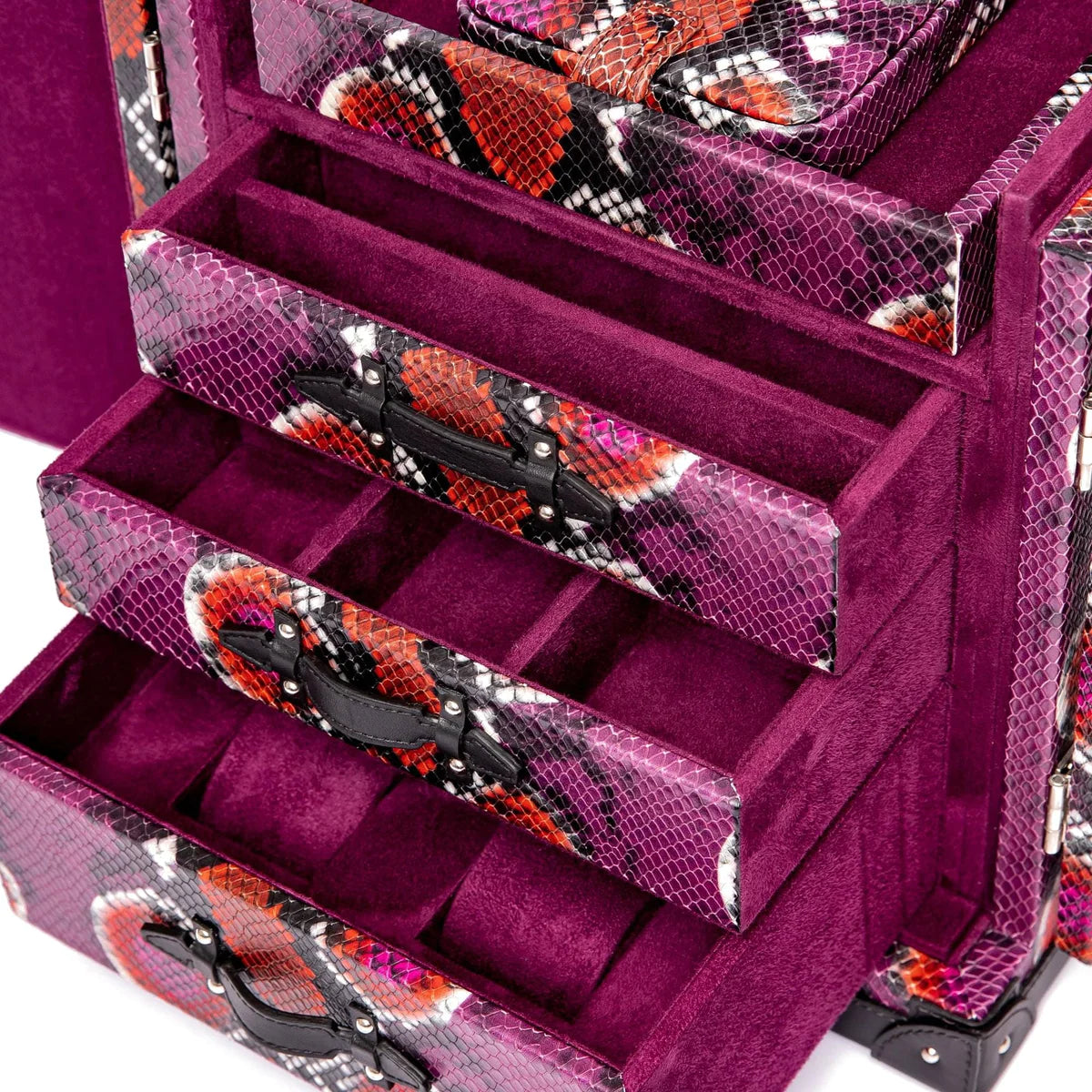 AMOUR DELUXE JEWELLERY TRUNK - PINK