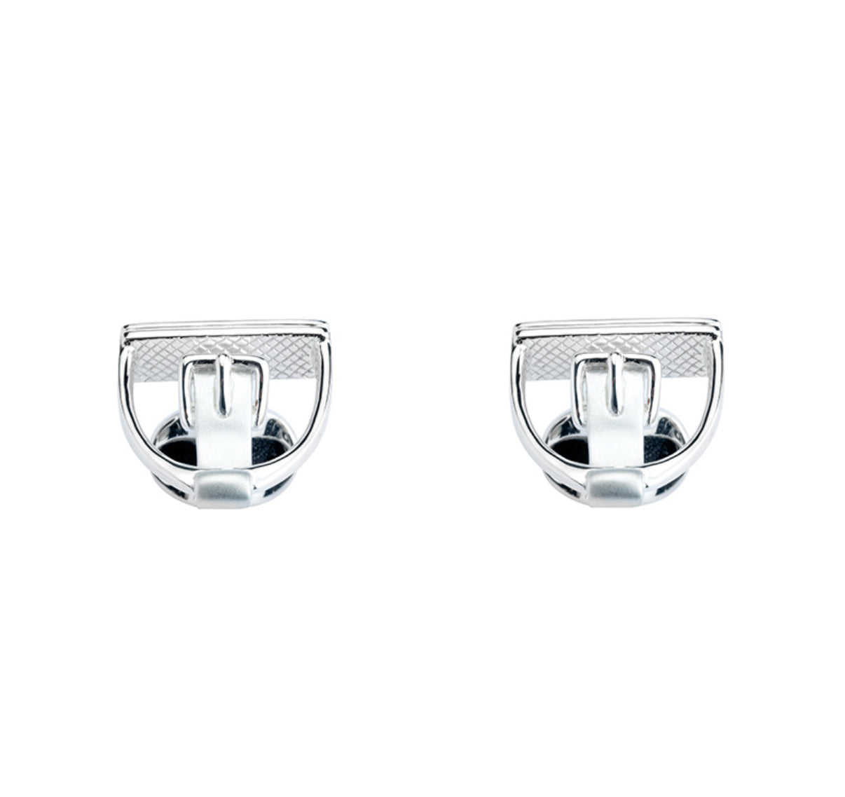 Sterling Silver Stirrup Cufflinks