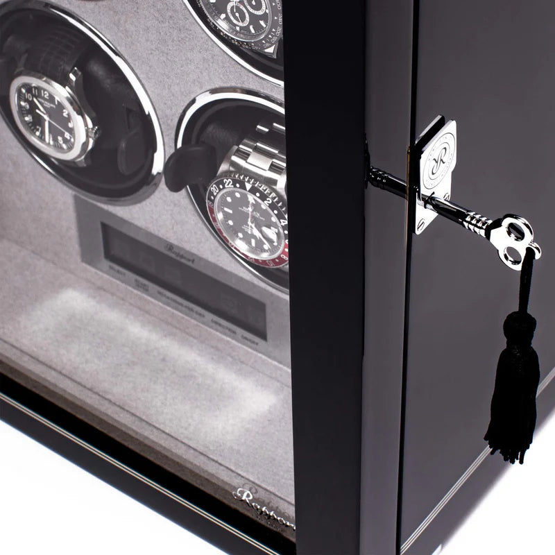 FORMULA SIX WATCH WINDER - BLACK