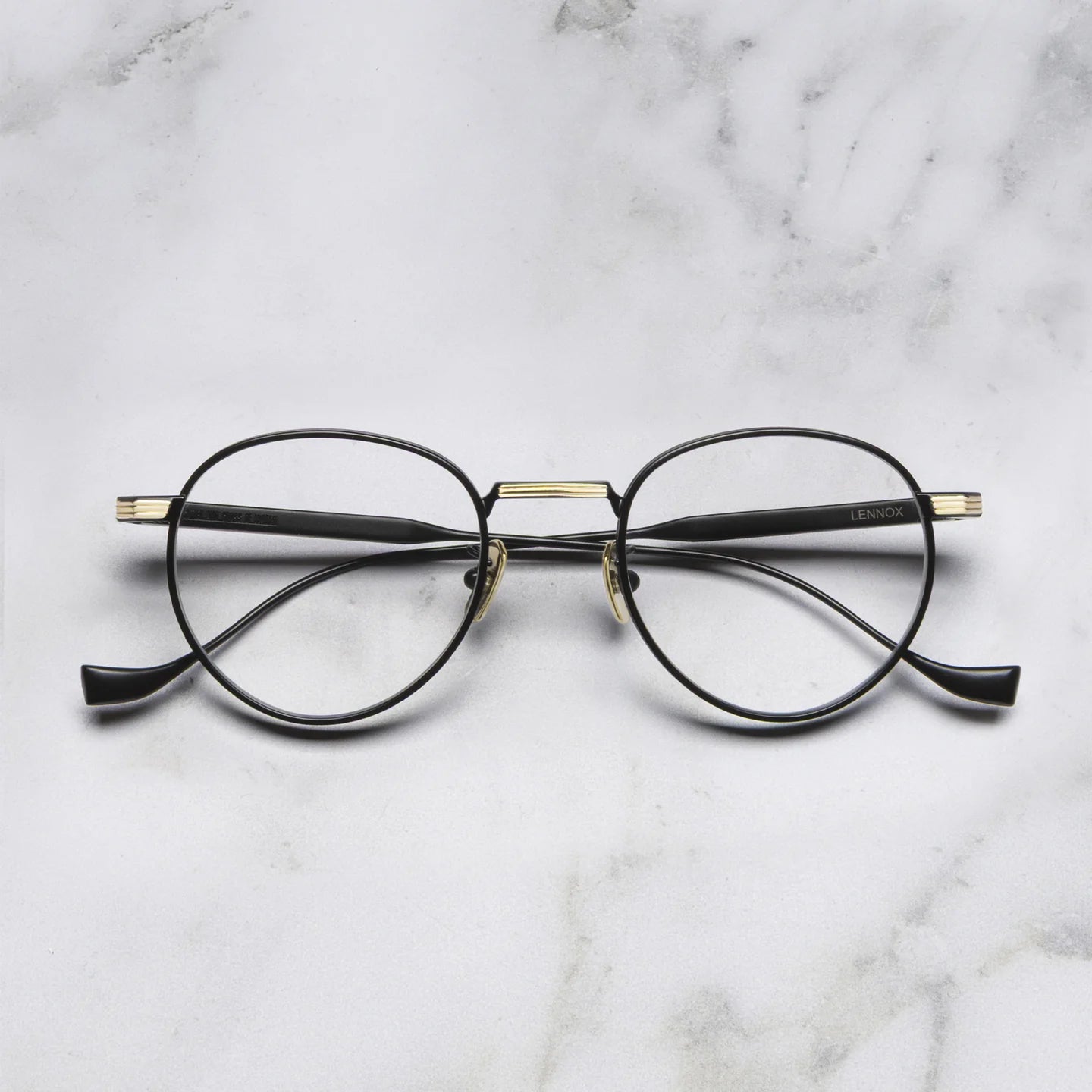 1428 ROUND TITANIUM OPTICAL GLASSES