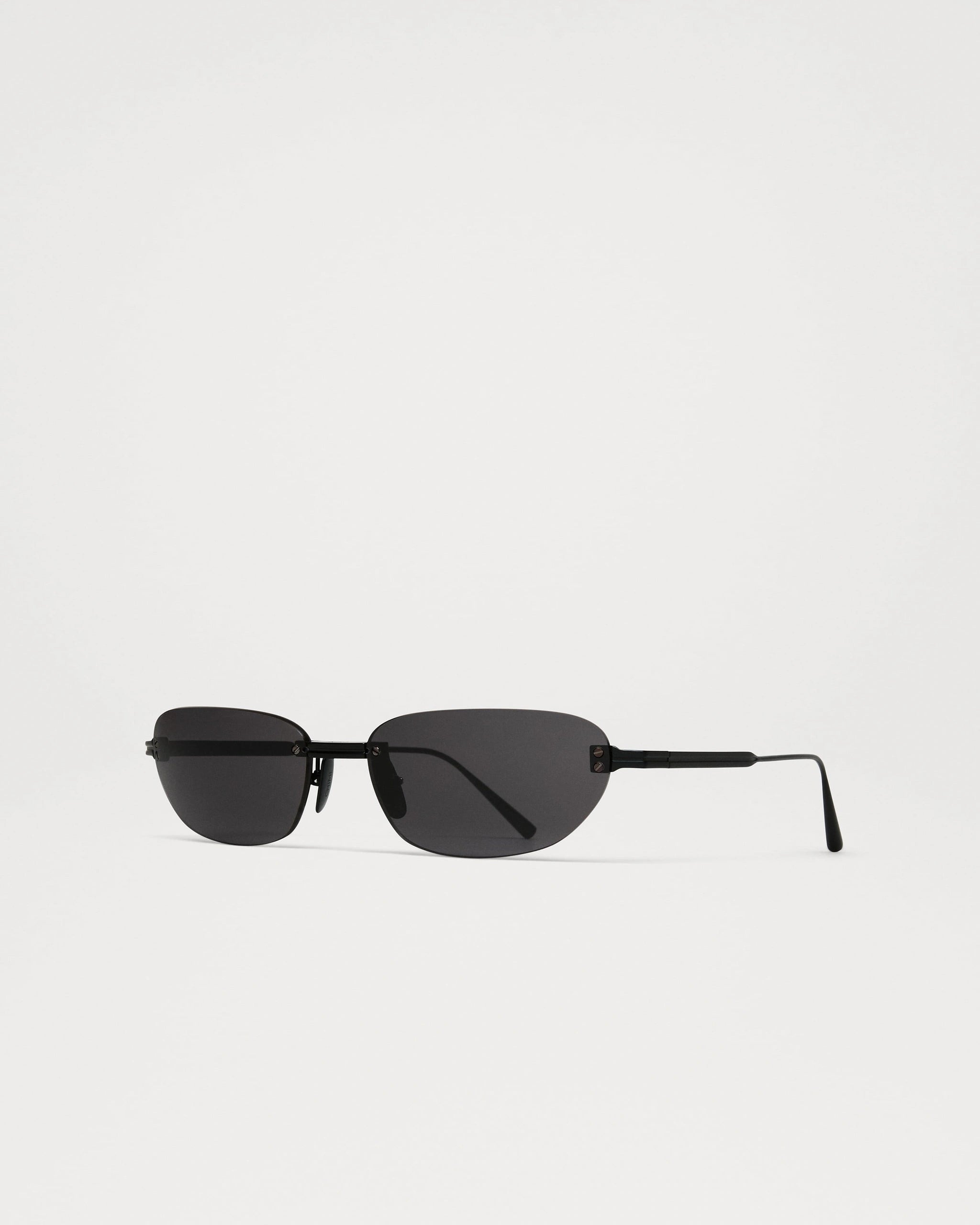 Rimless Oval (BLACK)