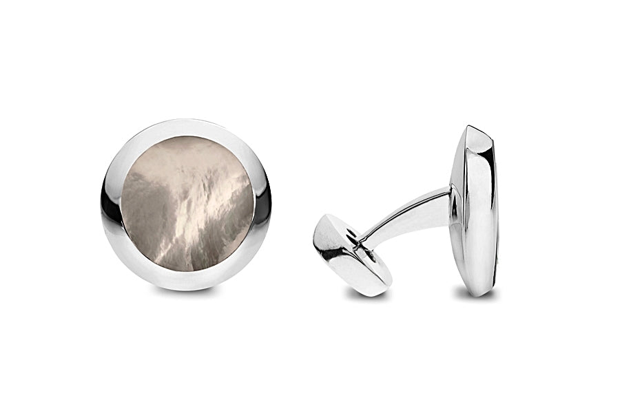 Cufflinks Elly mother of pearl