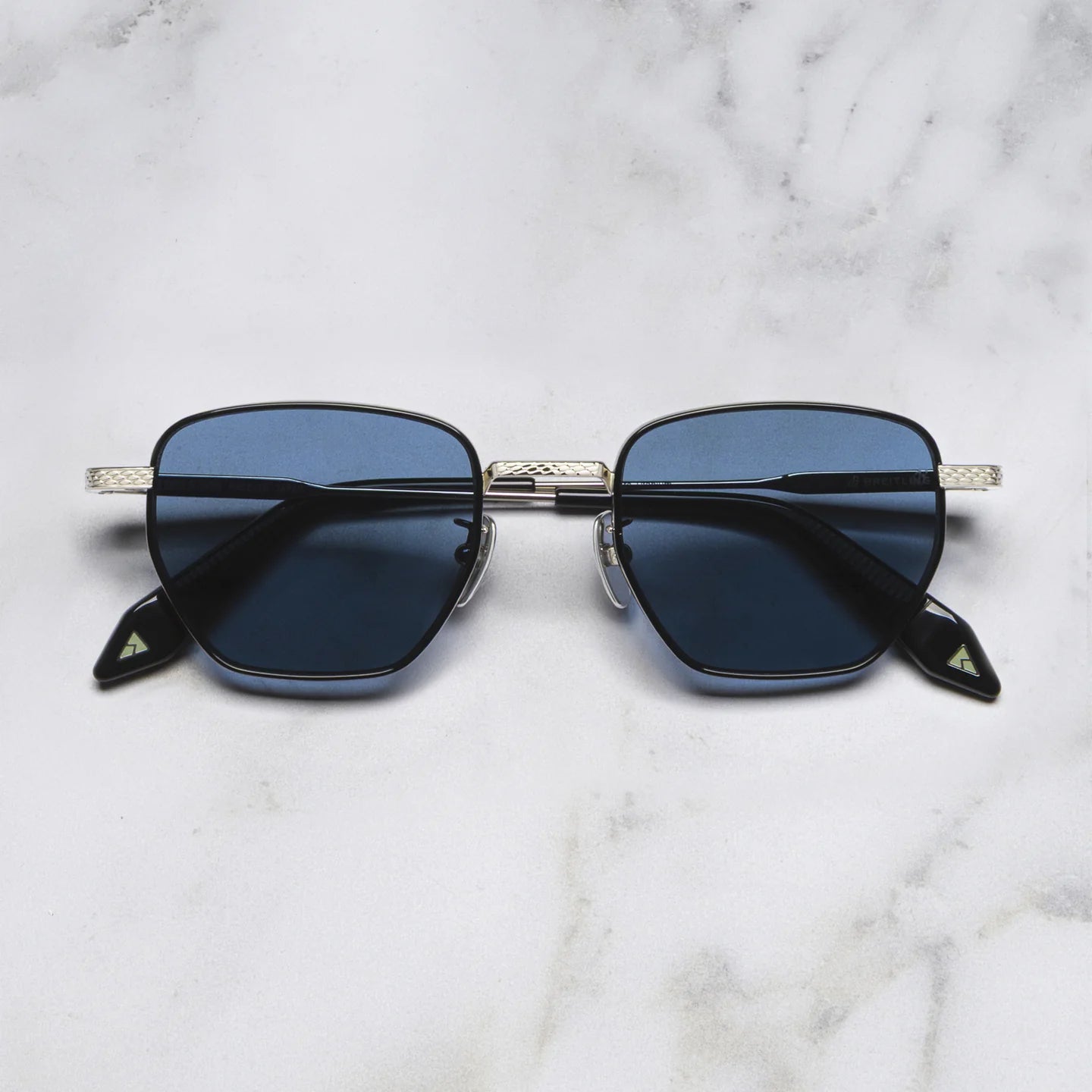BREITLING TITANIUM RECTANGLE SUNGLASSES