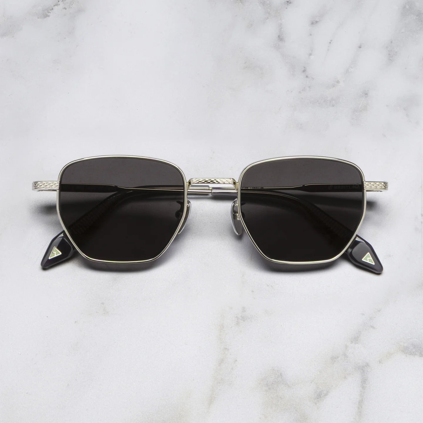 BREITLING TITANIUM RECTANGLE SUNGLASSES