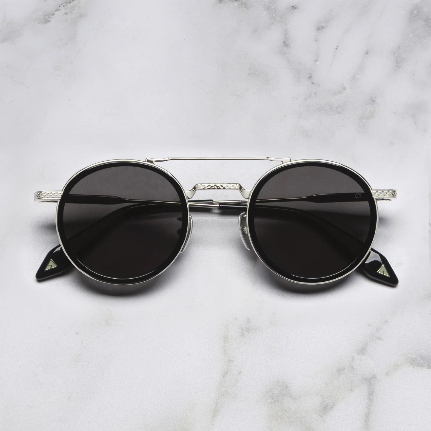 BREITLING TITANIUM ROUND SUNGLASSES