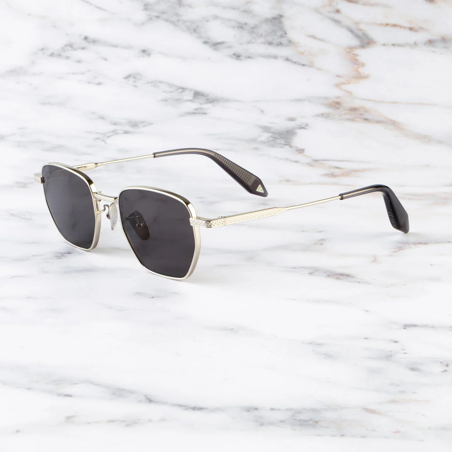 BREITLING TITANIUM RECTANGLE SUNGLASSES