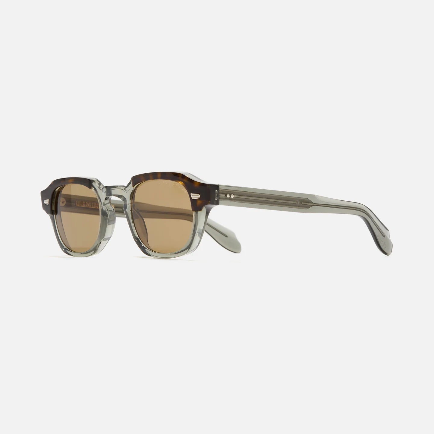 1420 HAVANA ON GREY RECTANGLE SUNGLASSES