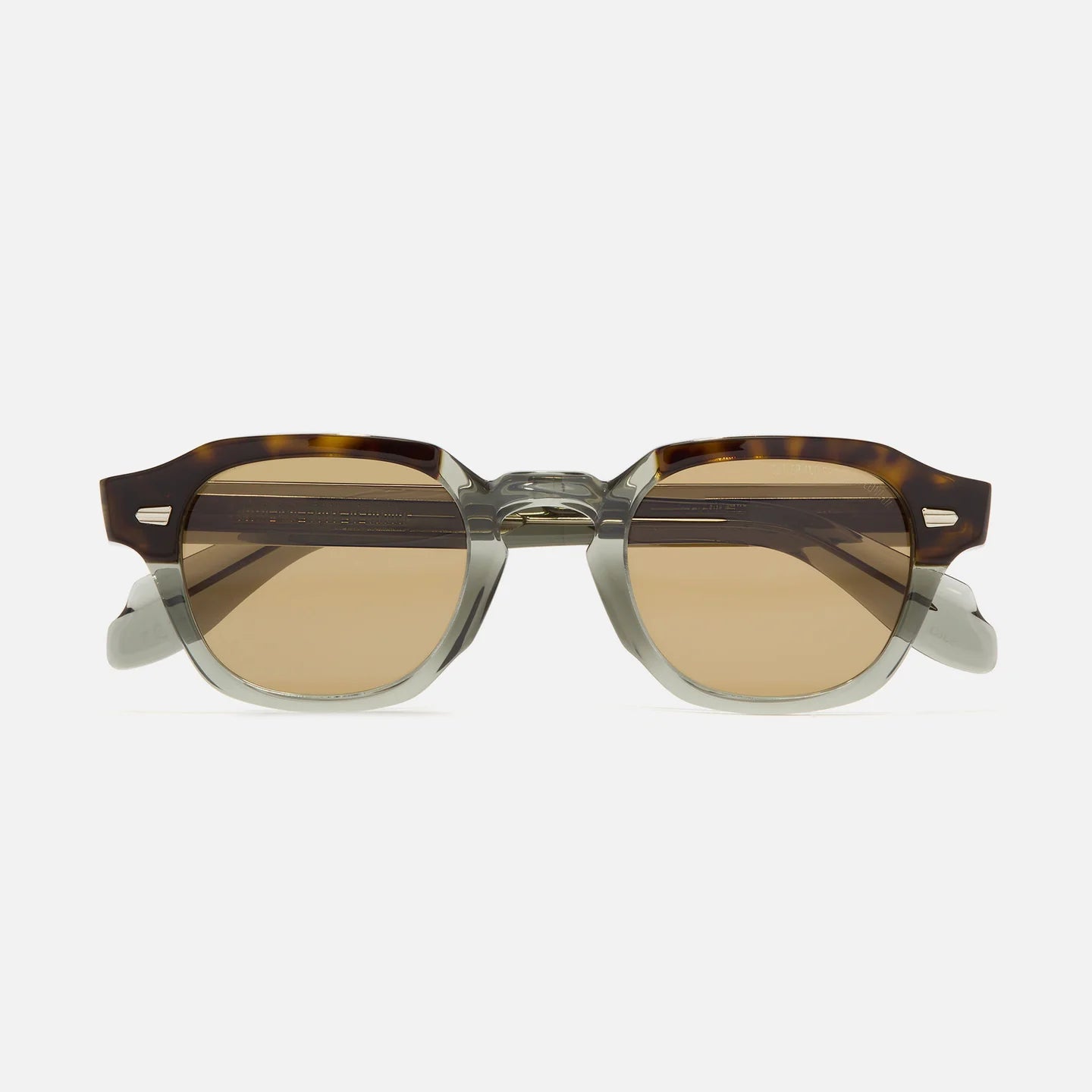 1420 HAVANA ON GREY RECTANGLE SUNGLASSES
