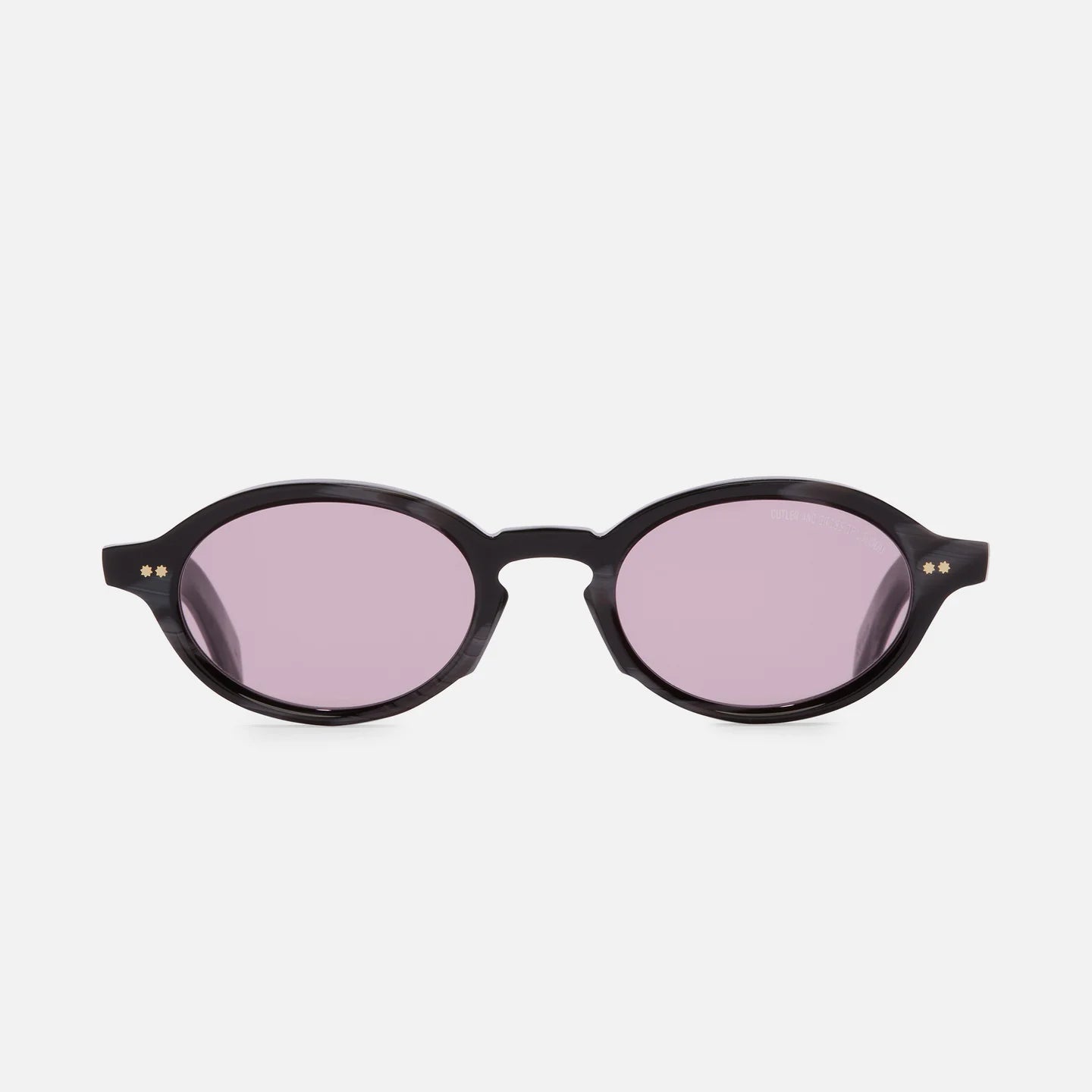 GR13 OVAL ACETATE SUNGLASSES