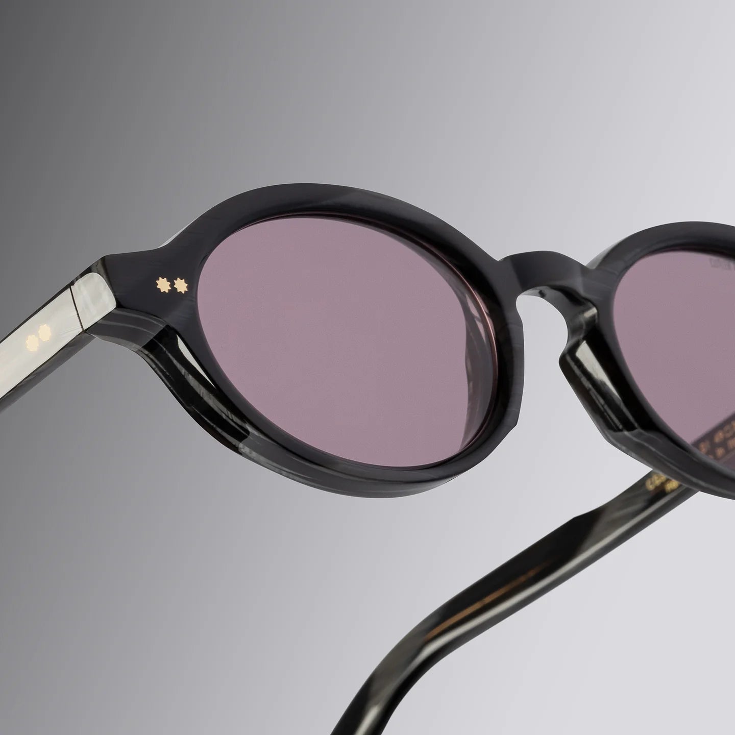 GR13 OVAL ACETATE SUNGLASSES