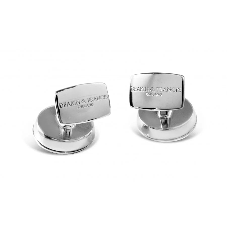 Octagonal Cufflinks With Onyx