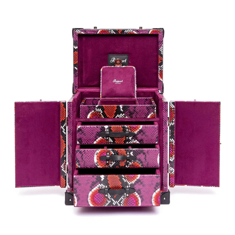 AMOUR DELUXE JEWELLERY TRUNK - PINK