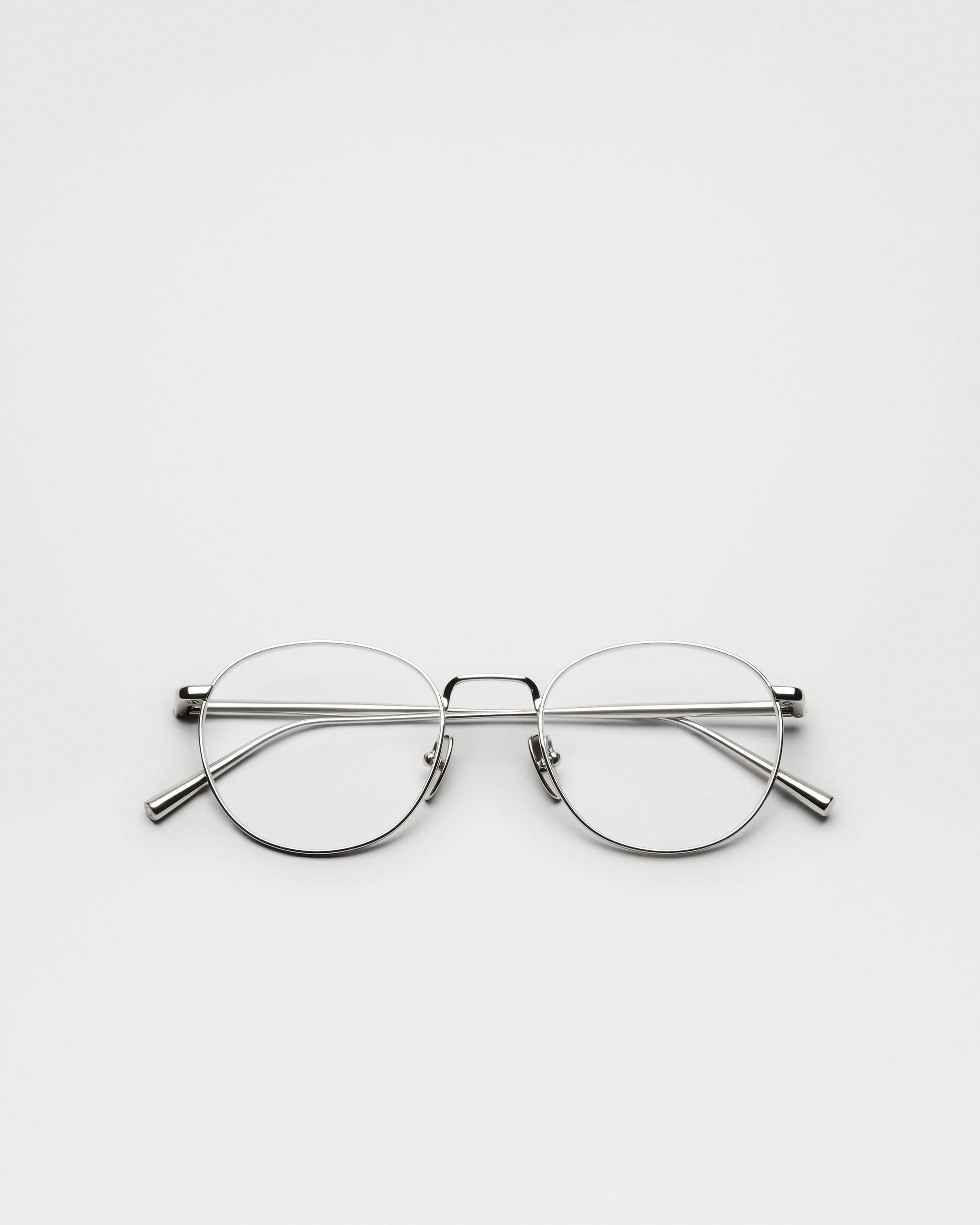 Titanium Optic round frame (SILVER)