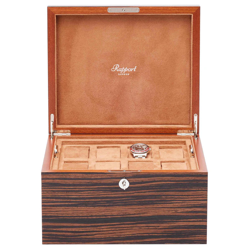 HERITAGE SIXTEEN WATCH BOX - MACASSAR